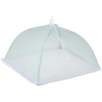 Sulankstomas tinklinis maisto gaubtas Alpina, 35 × 35 × 22 cm, žalias