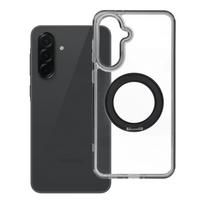 „Frame Circle Stand“ dėklas, skirtas „Samsung Galaxy A36“, suderinamas su „MagSafe“ – juodas