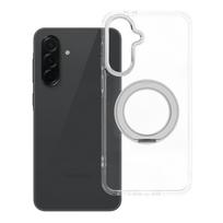 „Frame Circle Stand“ dėklas, skirtas „Samsung Galaxy A36“, suderinamas su „MagSafe“ – skaidrus