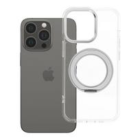 „Frame Circle Stand“ dėklas, skirtas „iPhone 13 Pro“, suderinamas su „MagSafe“ – skaidrus