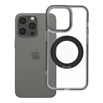 „Frame Circle Stand“ dėklas, skirtas „iPhone 13 Pro“, suderinamas su „MagSafe“ – juodas