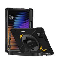 Tvirtas apsauginis dėklas Crong Defender Plus, skirtas Xiaomi Pad 8 / 8 Pro / Pad 7 / 7 Pro 11,2″, juodas