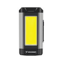 Wozinsky WLR-15W LED darbinis žibintas 15 W, 1500 lm, CREE, IPX6, su išorinės baterijos funkcija – pilkas