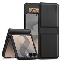 Tech-Protect Wallet dėklas, skirtas „Samsung Galaxy Z Flip 8“ – juodas