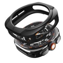 Spigen Liquid Air dėklas, skirtas „Samsung Galaxy Watch Ultra 47 mm“ – juodas