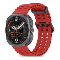 Tech-Protect Iconband Pro dirželis, skirtas „Samsung Galaxy Watch Ultra 47 mm“ – raudonas