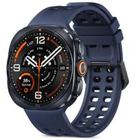 Tech-Protect Silicone Air dirželis, skirtas „Samsung Galaxy Watch Ultra 47 mm“ – tamsiai mėlynas