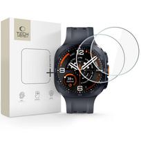 Tech-Protect Glass Fit+ grūdintas apsauginis stiklas, skirtas „Samsung Galaxy Watch Ultra 2 2026 47 mm“, 2 vnt.