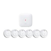 X-SENSE XS0D-MR61 rinkinys: 6 dūmų detektoriai ir SBS50 bazinė stotelė