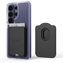 Tech-Protect CH02 MagWallet magnetinis „MagSafe“ kortelių dėklas telefonui – juodas