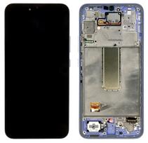 Ekranas Samsung A346 A34 5G 2023 su lietimui jautriu stikliuku ir rėmeliu Violet originalus (used Grade C)