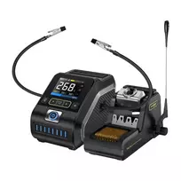 FNIRSI DWS-200F 200 W litavimo stotelė, F210 konfigūracija