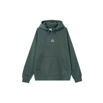 Nike Vienspalvis, siuvinėtas flisinis džemperis su gobtuvu, žalias, unisex DH3088-338 L gray