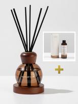 L'ARTE MILANO Namų kvapas "Mystical Oud", 200 ml + dovana namų kvapo papildymas "Mystical Oud", 200 ml
