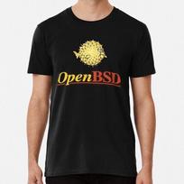 Openbsd Dydis S iki 5XL Pagaminta JAV Marškinėliai S įvairiaspalvis