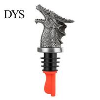 Kitchen Gadgets for Spirits Dragon Head Wine Pourer And Stopper, Resin Spout Liquor Decorative Bar Tools Bottles, Reusable Preservation Sealer Whiskey sidabras