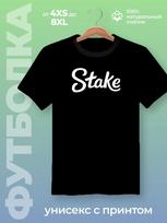 Stake Casino T-shirt M gray