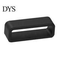 12-30 mm silikoninis keičiamas elastinis riešo laikrodžio dirželis, juosta, kilpa, žiedas, aksesuaras 22mm black