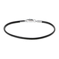 Lucky Braided Leather Bracelet with Lobster Clasp Rope Wristband Bracelet DIY Jewelry Decoration Gift for Women Men Teen juoda