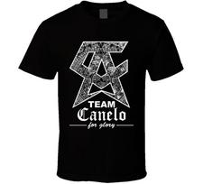 Team Canelo For Glory Black T Shirt 4XL
