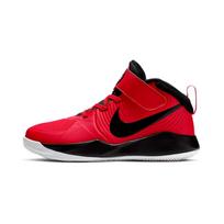Nike Team Hustle D 9 Mid top Children's Basketball Shoes Black Red Children Aged 3 7 Years Old AQ4225-600 28