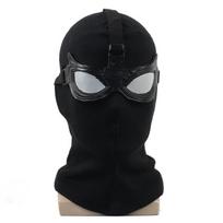 Spider-Man Stealth Suit Mask Headgear Heroic Expedition Black Knit Face Mask Cosplay Prop Halloween Shadow Spider-Man Headgear