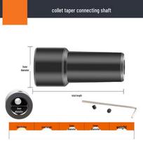Universal Chuck Adapter for 775/755 Motors: Drill, Sleeve, Saw Blade Arbor