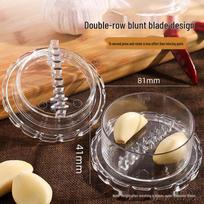Česnakų trintuvas: Mėsmalė, smulkintuvas ir presas - Specialus pasiūlymas 3 naujiems klientams Multipurpose Garlic Masher [3 Pack] brown