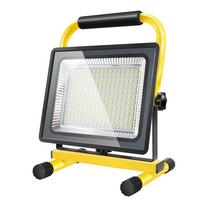 shineshare LED prožektorius darbo lemputė, 200W, didelės talpos, įkraunamas per USB, nešiojamas, didelio ryškumo, dienos šviesos spalvos, raudonai mėlynai mirksintis, IP65 white