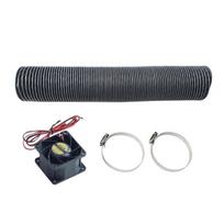 Flexible Ventilation Duct Hose Scalable Smoke Tube for 3D Printers for Voron2.4 Models, 2Meters Long