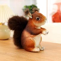20cm Imitation Cute Squirrel Plush Toy Movie Stuffed Animals Cartoon Squirrel Dolls Kids Toys Home Decoration Boys Birthday Gift 20cm