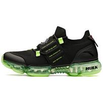 Anta Marvel X  Avengers Hulk NASA 60th Slip Resistant Durable Lightweight Low Top Running Shoes Men Sneaker Black Green 91835509-10 42