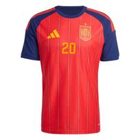 Adidas Spain 2026 World Cup Spain National Team Pedri 20 Home Quick-Dry Pullover Short Sleeve Football Jersey Player Version Unisex jersey JN4366-20 L