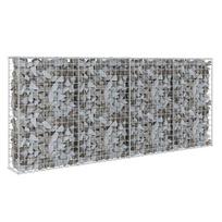 Gabionų siena su dangčiu Cinkuotas plienas 200*20*85 cm