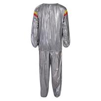 Unisex PVC Sauna Suit for Gym, Yoga & Fitness - Fast Shipping Available 4XL
