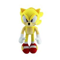 (Geltona) Sonic Ežys Pliušiniai Žaislai Knuckles Šešėlis Tails Animacinis Įdarytas Lėlės Dovana geltona
