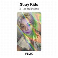 Stray Kids HOP MAKESTAR Oficiali nuotraukų kortelė HYUNJIN