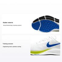 Nike Air Zoom Pegasus 37 Balti Cyber Vyriški sportbačiai Juodi Racer-Blue BQ9646-102 42.5 white