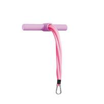 Household Sit-Up Assist Device: Double Suction Cup, Non-Slip, Adjustable with Pull Rope for Abdominal Exercise and Fitness pink