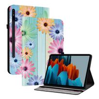 Leather Case For Samsung Galaxy Tab S10 FE Plus 13.1 Case Tab S10 Lite S11 S9 FE S8+ X800 S7+ S9 FE PLUS  11  12.4  Tablet Cover Tab S10 LITE gray