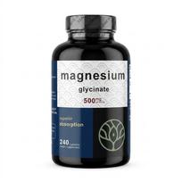 Magnio glicinatas 500 mg, 240 kapsulių 1pack