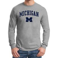 NCAA Officially Licensed College - University Team Color Arch Logo Long Sleeve S