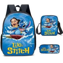 Stitch Cosplay Nailoninis Kuprinė Pečių Krepšiai Pieštukinė Kostiumas Anime Vaikų Vandeniui Atsparus Mokyklinis Krepšys Madingas Studentas Berniukai