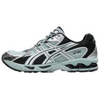 ASICS GEL Nimbus 10.1 Cushioning, Wear Resistant Low top Casual Running Shoes Unisex Cyan Black Casual 1203A543-400 41.5 gray