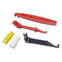 5pcs Automotive Fuses Puller Clip Extractor Car Fuses Remover Extraction Tools Fuses Puller Insertion Removal Tool 1 red