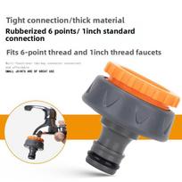 Garden Hose Quick Connector 1/2 3/4 1 Inch Pipe Coupler Stop Water Connector 16/20/32mm Repair Joint Irrigation System Fitting gray