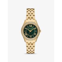 Michael Kors Mini Harlowe Paauksuotas su kristalais laikrodis MK4870 auksas