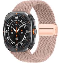 For Samsung Galaxy Watch Ultra Strap 47mm Accessories Magnetic Nylon Braided sport Bracelet Correa Galaxy Watch 7 Ultra Band Galaxy watch Ultra