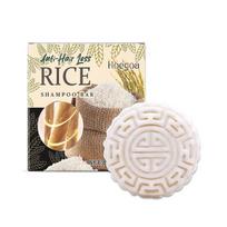 Hoegoa rice shampoo soap gentle cleansing nourishing scalp moisturizing hair supple strong hair shampoo soap - hoegoa rice shampoo soap gentle cleansi