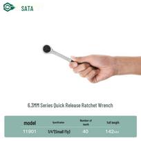 SATA Multi-Size Ratchet Wrench with Labor-Saving Gear Drive